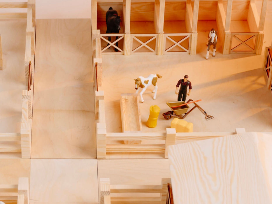 Pferdestall Set (140x140cm)