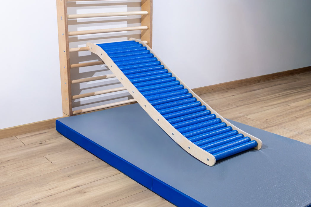 Wellen-Rollenrutsche 200cm/160cm - Förderung der motorischen Fähigkeiten für Kinder ab 2 Jahren - Umweltfreundlich und sicher
