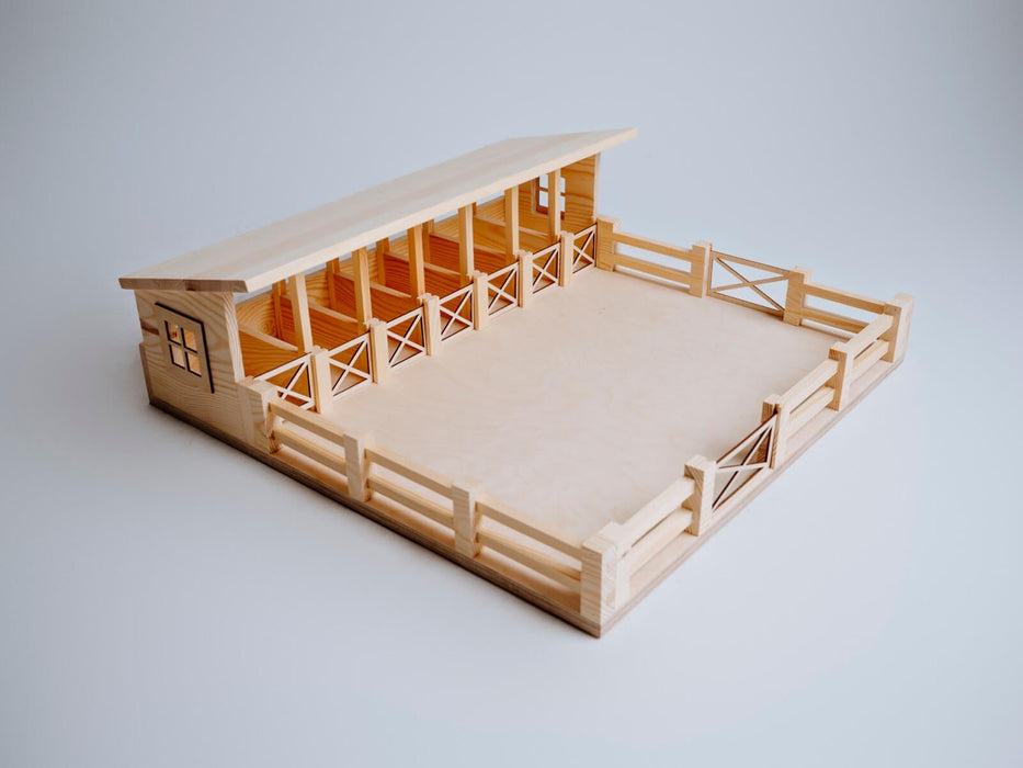 Pferdestall Andalusian (62x62cm)