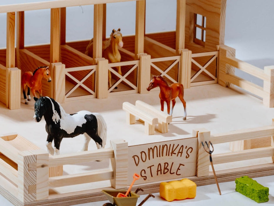 Pferdestall Andalusian (62x62cm)