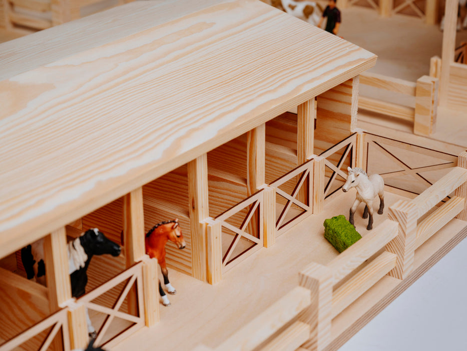 Pferdestall Set (140x140cm)