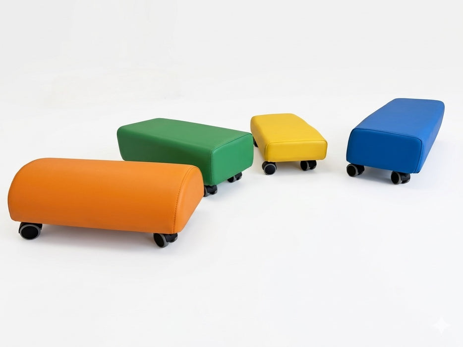 Softroller 4er-Set - alle Farben kombinierbar zum Rollerzug